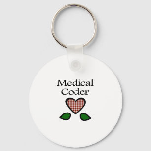 Porte-clés Codeur Médicale rouge GH