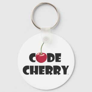 Porte-clés Codez le porte - clé de cerise