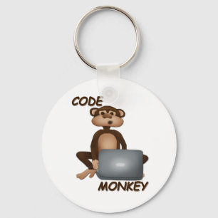 Porte-clés Codez le singe