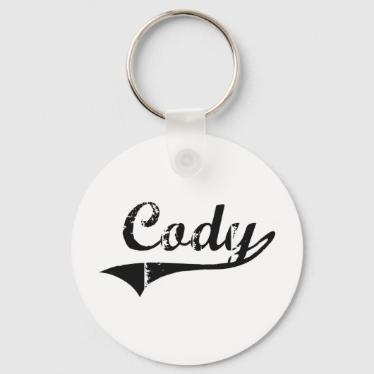 Porte-clés Cody Classic Style Nom (Recto)
