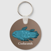 Porte-clés Coelacanth - Les fossiles vivants (Recto)