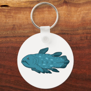 Porte-clés Coelacanthe- Poisson ancien