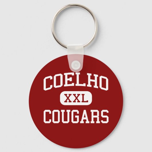 Porte-clés Coelho - Cougars - Moyen - Attleboro (Recto)