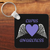 Porte-clés Coeur/ailes...Lupus Porte - clé (Recto)