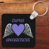 Porte-clés Coeur/ailes...Lupus Porte - clé (Verso)