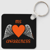 Porte-clés Coeur/ailes...MS (Dos)