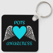 Porte-clés Coeur/ailes...POTS (Dos)