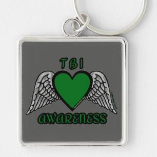 Porte-clés Coeur/ailes...TBI