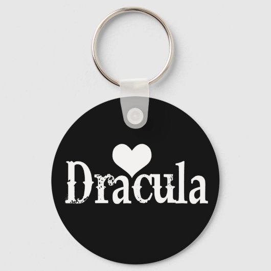 Porte-clés Coeur (amour) Dracula (Recto)