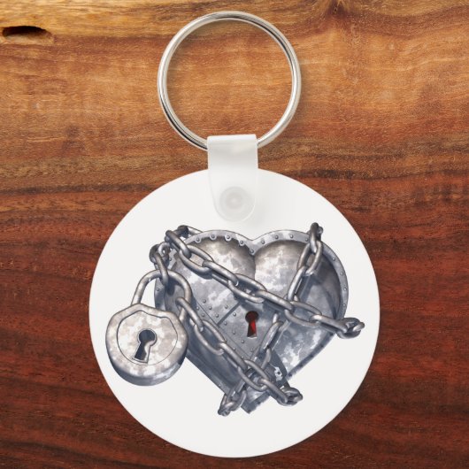 Porte-clés Coeur blindé (Recto)