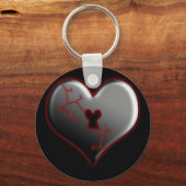 Porte-clés Coeur brisé (Recto)