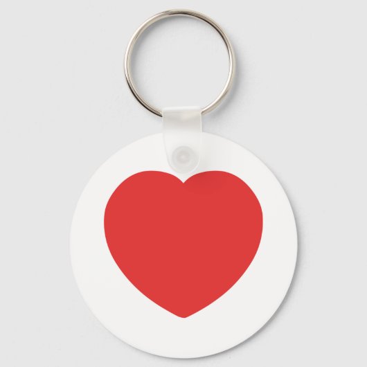 Porte-clés Coeur d'amour (Recto)