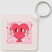 Porte-clés Coeur de bébé mignon (Dos)