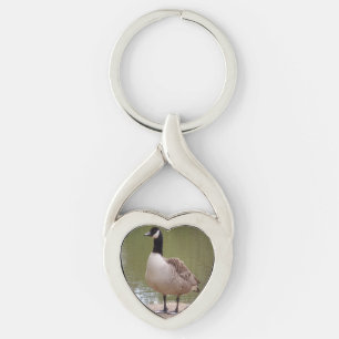 Porte-clés Cœur de Gros Oiseau