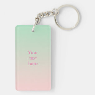 Porte-clés Coeur de la liberté du Gay pride de banane