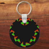 Porte-clés Coeur de Noël (Recto)