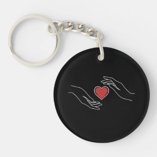 Porte-clés Coeur de rattrapage