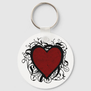 Porte-clés Coeur décoratif
