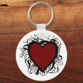 Porte-clés Coeur décoratif (Recto)