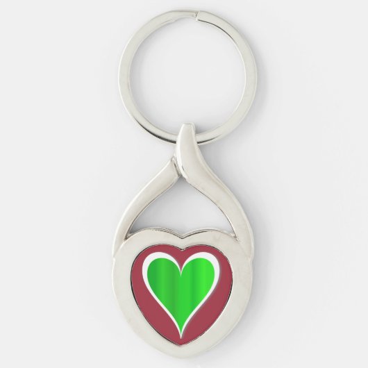 Porte-clés Coeur doux (Devant)