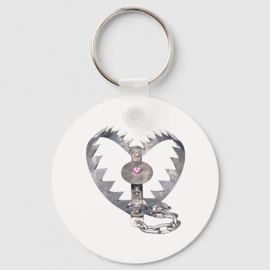 Porte-clés Coeur enveloppant de l'ours (Recto)