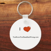 Porte-clés coeur, I, YouKnowYouDeadAzzWrong.com (Recto)