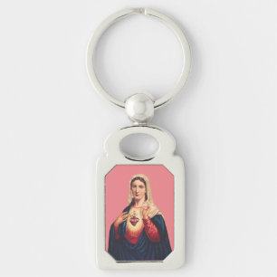 Porte-clés Cœur immaculé de la Vierge Marie