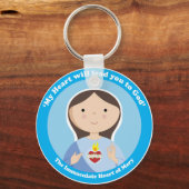 Porte-clés Coeur immaculé de Marie (Recto)