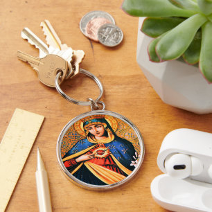 Porte-clés Coeur immaculé de Marie