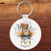 Porte-clés Coeur immaculé de Marie (Recto)