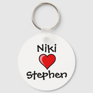 Porte-clés coeur, Niki Stephen