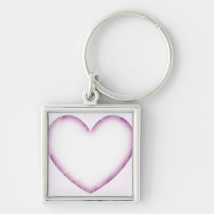 Porte-clés Coeur pourpre