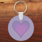 Porte-clés Coeur pourpre (Recto)