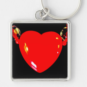 Porte-clés Coeur rouge