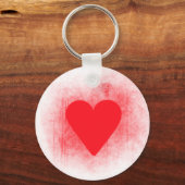 Porte-clés Coeur rouge (Recto)