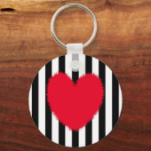 Porte-clés Coeur rouge (Recto)