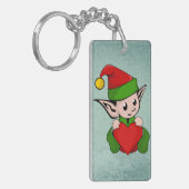 Porte-clés Coeur rouge elfe (Devant gauche)