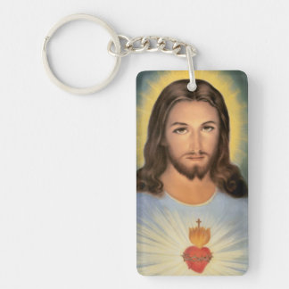 Porte-clés Coeur sacré de porte - clé de Jésus