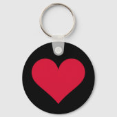 Porte-clés Cœur Saint Valentin Amour Cœur (Recto)