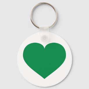 Porte-clés Coeur vert