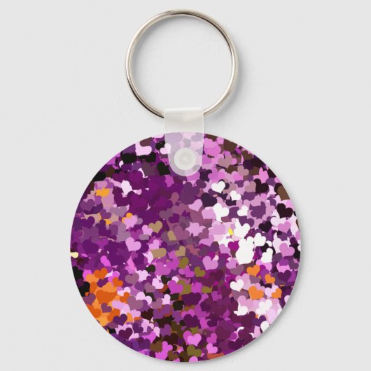 PORTE-CLÉS CŒURS (Recto)