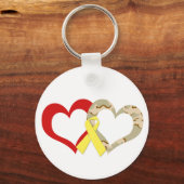 Porte-clés Coeurs (Recto)