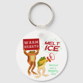 Porte-clés Cœurs Chauds Fondent la Glace (Recto)