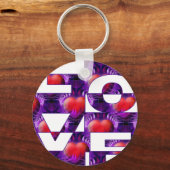 PORTE-CLÉS COEURS D'AMOUR (Recto)