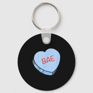 Porte-clés Cœurs de conversation «bae» pour la Saint-Valentin