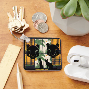 Porte-clés Coeurs de pomme