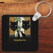 Porte-clés Coeurs de pomme (Verso)