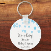 Porte-clés Coeurs dispersés dans l'air (Recto)