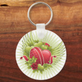 Porte-clés Coeurs Roses et ailes (Recto)