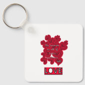 Porte-clés Cœurs rouges (Recto)